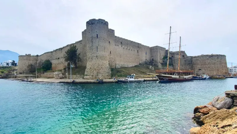 cypr turecki - kyrenia zamek