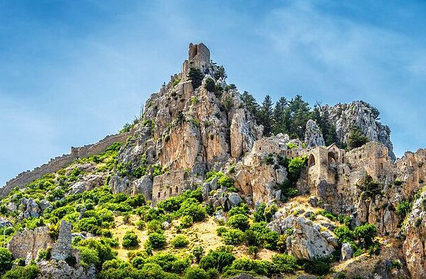 turecki cypr północny atrakcje - Zamek św. Hilariona