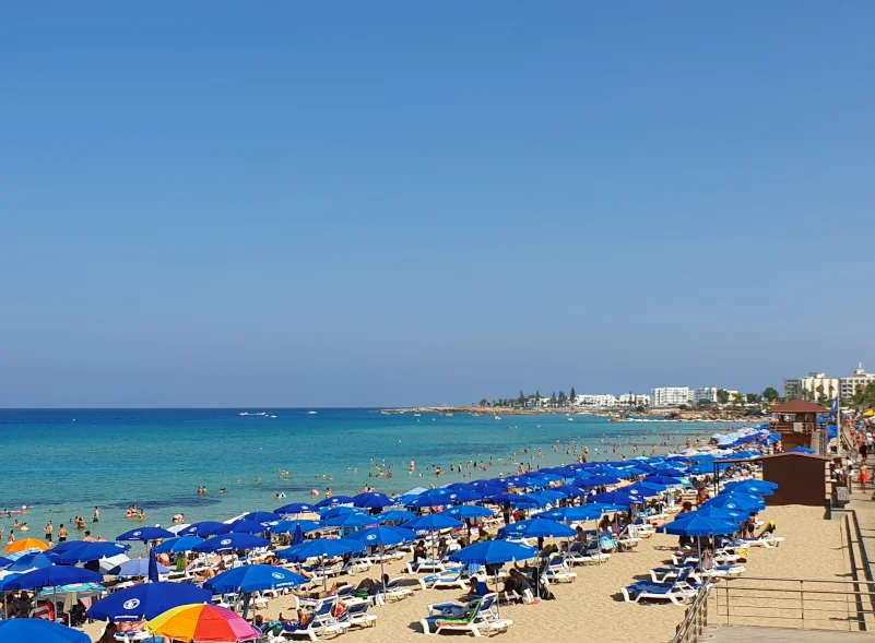 cypr w sierpniu - protaras