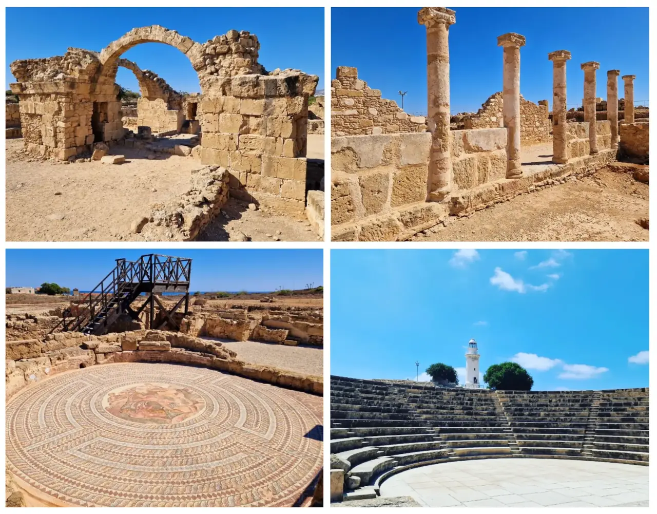 majówka 2024 na Cyprze wizyta w Parku archeologicznym w pafos